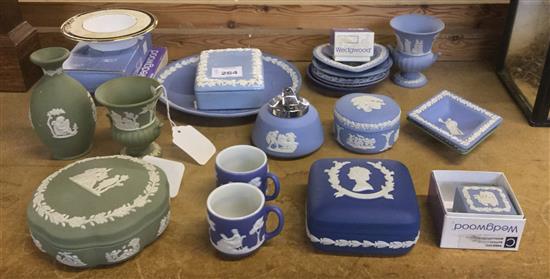 Collection of Wedgwood & other jasperware